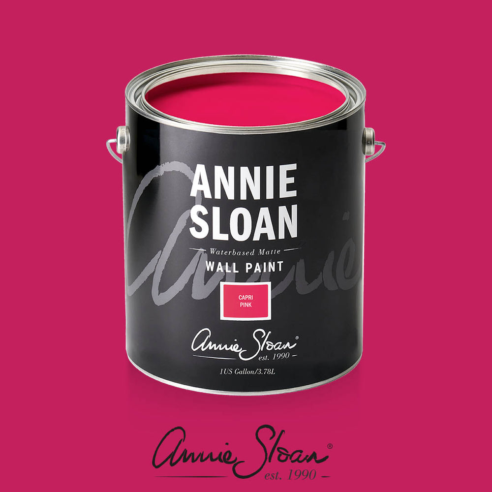 Capri Pink Annie Sloan Wall Paint